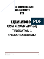 Antologi Kasut Kelopak Jantung Prosa Tradisional