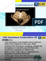 LIC OF INDIA - MARKET LEADER IN LIFE INSURANCE INDUSTRY