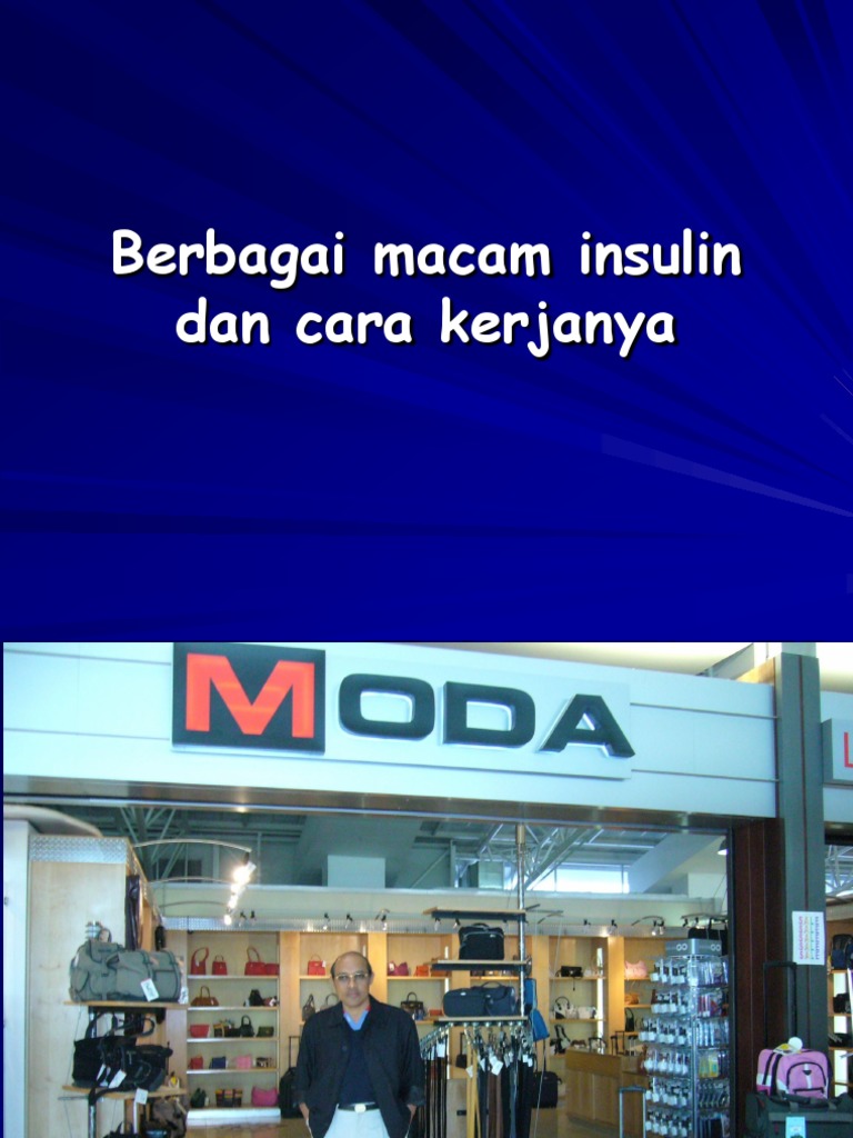 Berbagai Macam Insulin Dan Cara Kerjanya | Insulin | Diabetes Mellitus