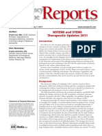 Nstemi and Stemi: Therapeutic Updates 2011: Author