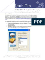 Configuring the 5800 or R Series for Automatic Datalogging