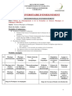 Master Professionnel MEFSPC 2016/2017 À l'ENS de Casablanca