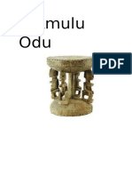 Amulu Odu summary of Ogbe-Oyeku, Ogbe-Iwori and more