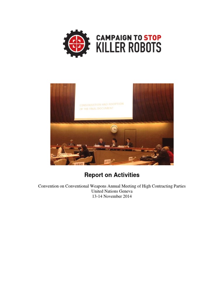 Killer Document | PDF | International Humanitarian Law | Autonomy