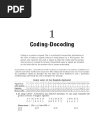 Coding-Decoding: Quick Laws of The English Alphabet