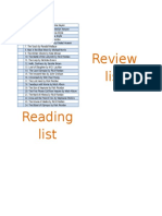 Review List