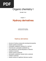 Organic Chemistry I: Hydroxy Derivatives