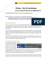 5G and Network Slicing - en