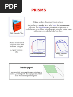 Analytic Geometry Prisms