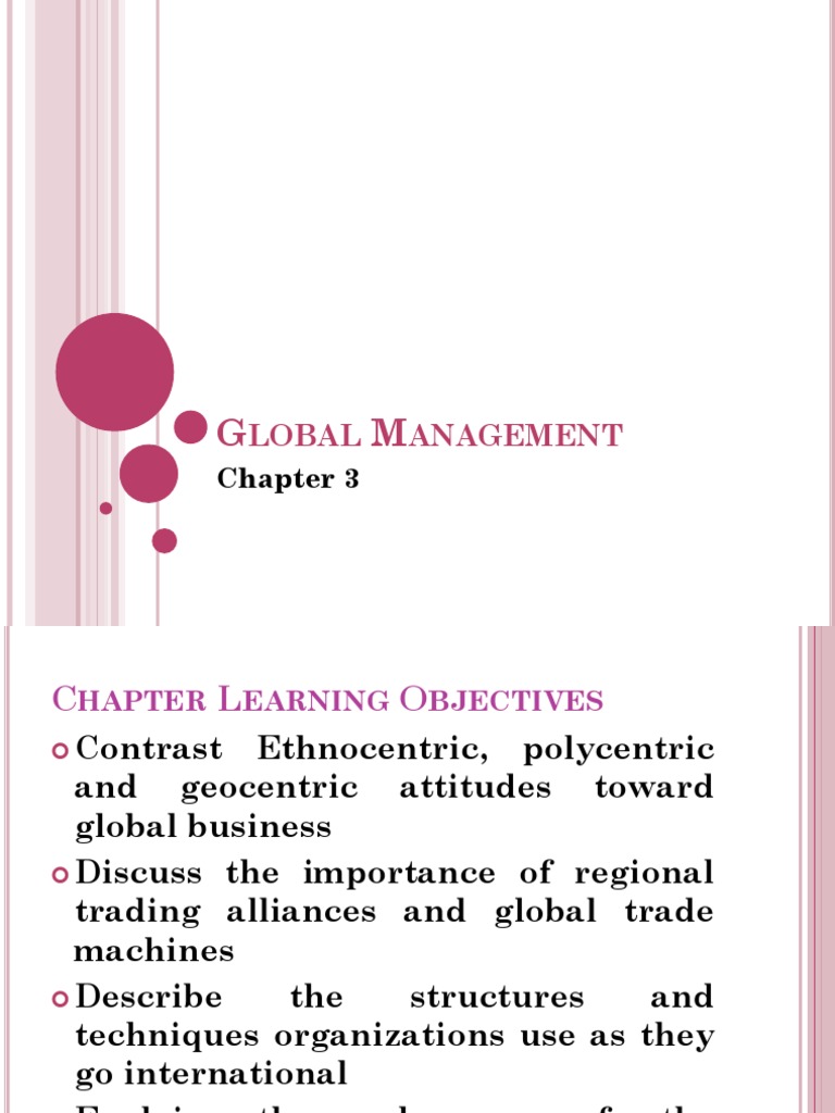 Chap3 PDF | PDF | World Trade Organization | Partnership