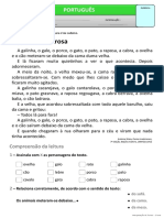 Texto - A Galinha Medrosa PDF