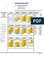 2016 instrucional calendar upd