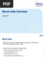 Merck India Company Presentation Tcm1613 140897