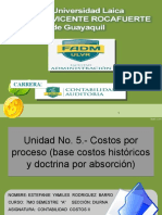 Unidad 5. Sist Costos Por Proceso - Rodriguez Estefaniepptx