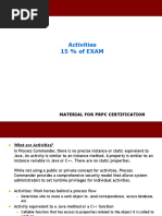 Activities 15 % of EXAM: Material For PRPC Certification