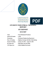 SIT Report (Wan Noraiman, 17926, ME)