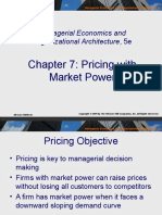 Chapter 7: Pricing With Market Power: Managerial Economics and Organizational Architecture, 5e