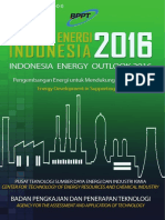 BPPT - Outlook Energi Indonesia 2016