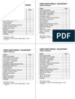 Form skor hidrasi Daldiyono