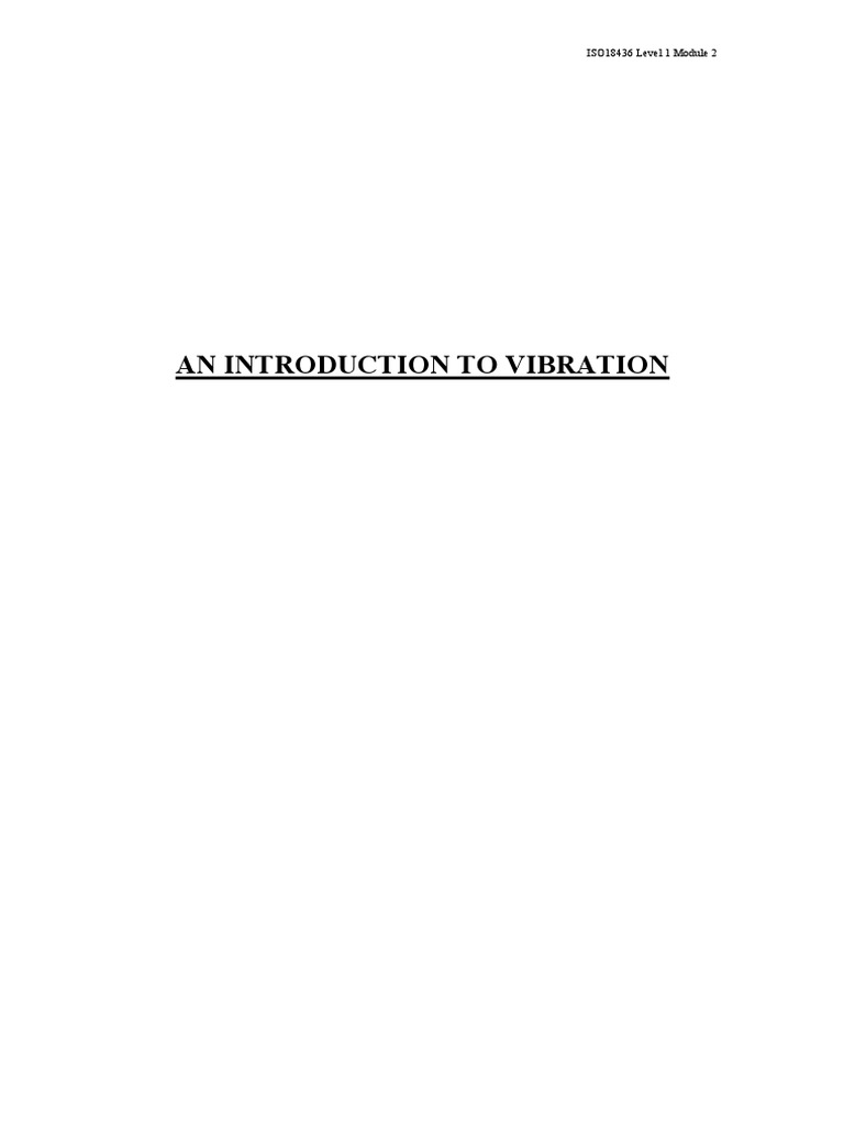 Vibration Analysis Techniques Overview | PDF | Amplitude | Root Mean Square