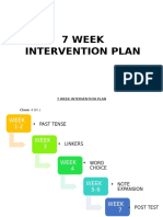 Lesson Plans For Writing Interventions