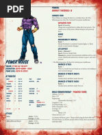 Marvel Characters Power Grid Explanation | PDF