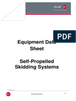 EQUIPMENT DATA SHEET Self Propelled Skidding Systems