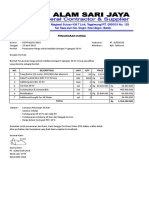 Surat Penawaran Harga Jaringan Tegangan 20 KV