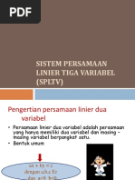 Download Sistem Persamaan Linier Tiga Variabel Spltv by Fahry Septian S SN319773920 doc pdf