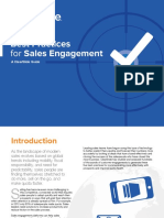 Best Practices For Sales Engagement