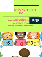 Suku Kata KV + KV + KV