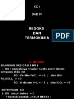 Redoks & Termokimia I