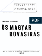 Magyar Adorjan Osmagyar Rovasiras 1970 PDF