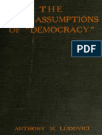 1921 - Ludovici, Anthony M. - The False Assumptions of Democracy