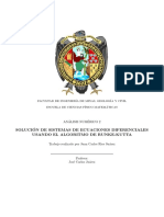 Análisis Numérico Ecuaciones Diferenciales de Orden Superior