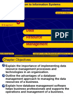 Data Resource Management: Introduction To Information Systems