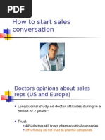 Download How to Start Sales Conversation by LokeshBagani SN31980110 doc pdf