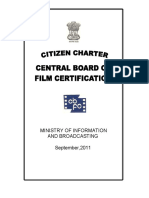 Citizen Charter - CBFC