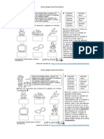 Actividad Domiciliaria Cambios Fisicos y Químicos