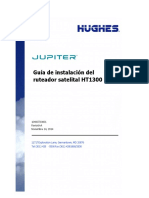 HT1300 Satellite Router Installation Guide - 1040072-0001 - A - ES