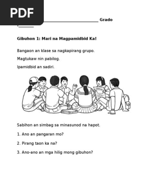 edukasyon sa pagpapakatao worksheet pdf