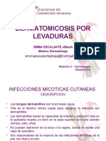 Dermatomicosis Por LEVADURAS Dra Emma 2016