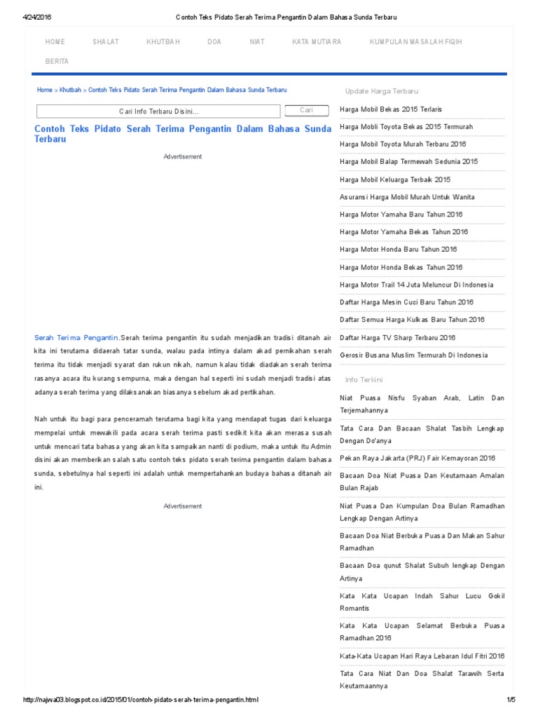 Teks Pidato Lengkap Terbaru Kumpulan Referensi Teks Pidato