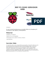 Raspberry Pi Como Servidor Web (1)