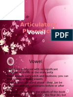 Articulatory Phonetics: Vowel
