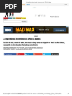 A Importância Do Ensino Das Artes Na Escola - ÉPOCA _ Ideias