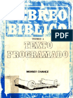 Hebreo Biblico Texto Programado - Tomo 1 - Chavez, Moises.pdf