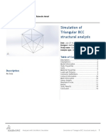 Triangular BCC Structural Analysis-Static 1-1