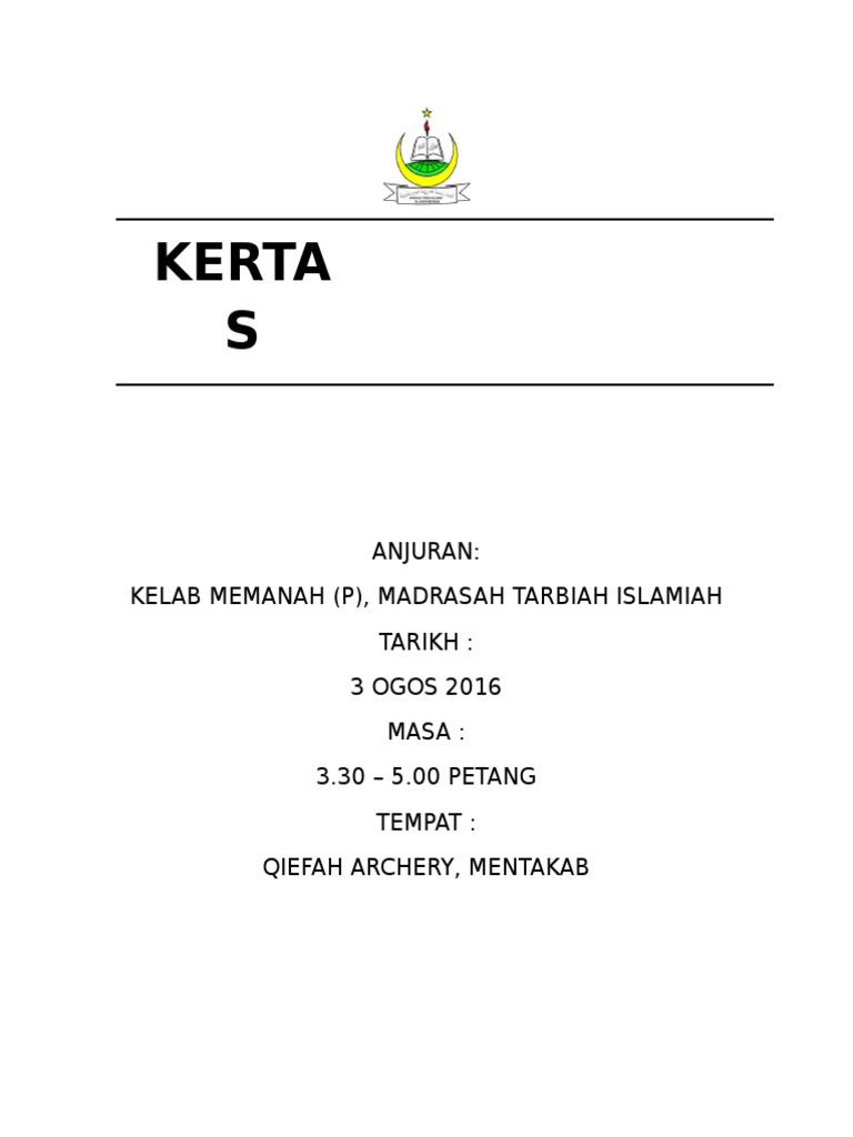Pertandingan Memanah Pdf