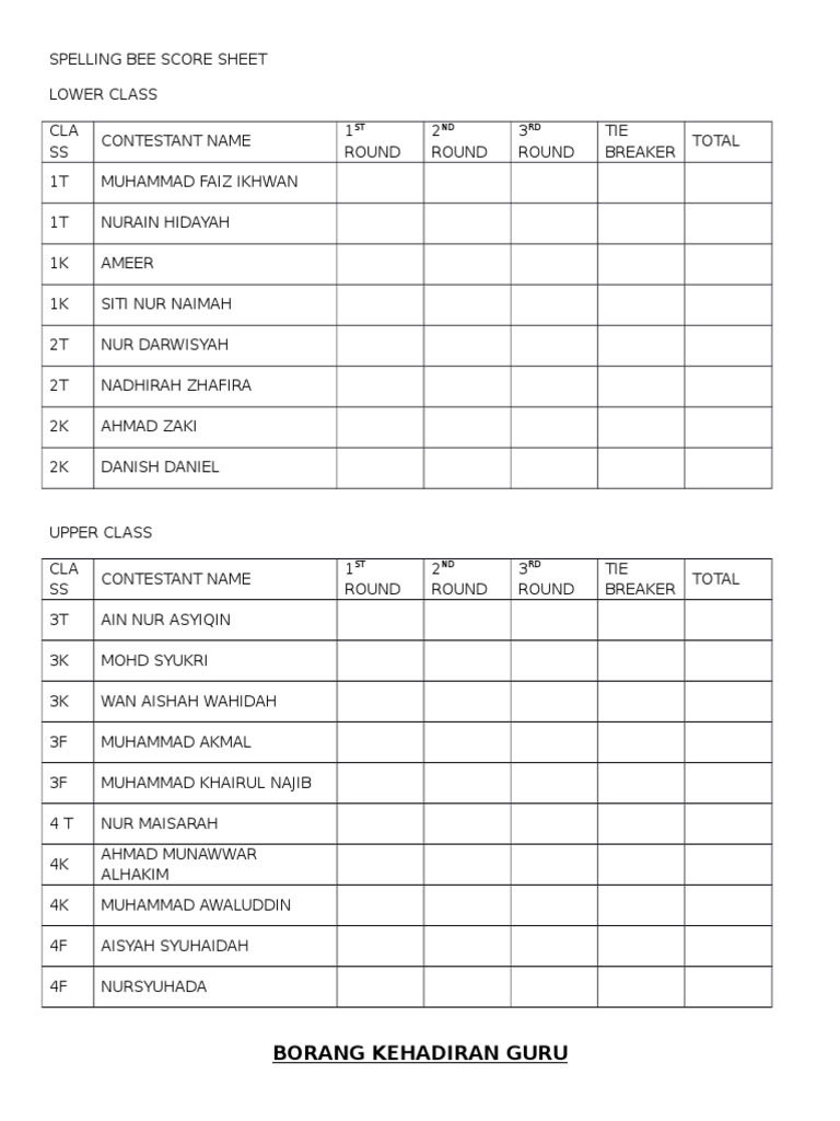 spelling-bee-score-sheet